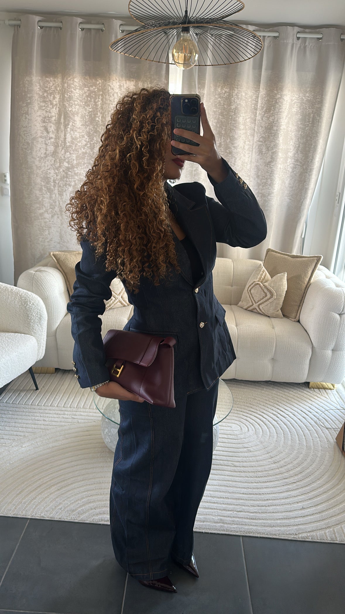 Ensemble Tailleur Denim